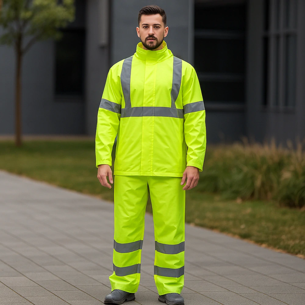 Madeva MONARTO HI VIS nepremokavý oblek žltý