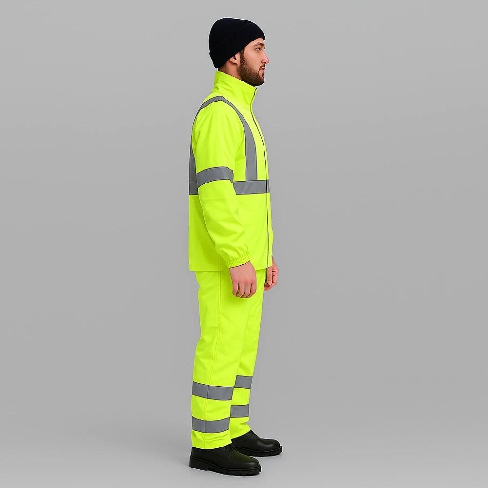 Madeva MONARTO HI VIS nepremokavý oblek žltý