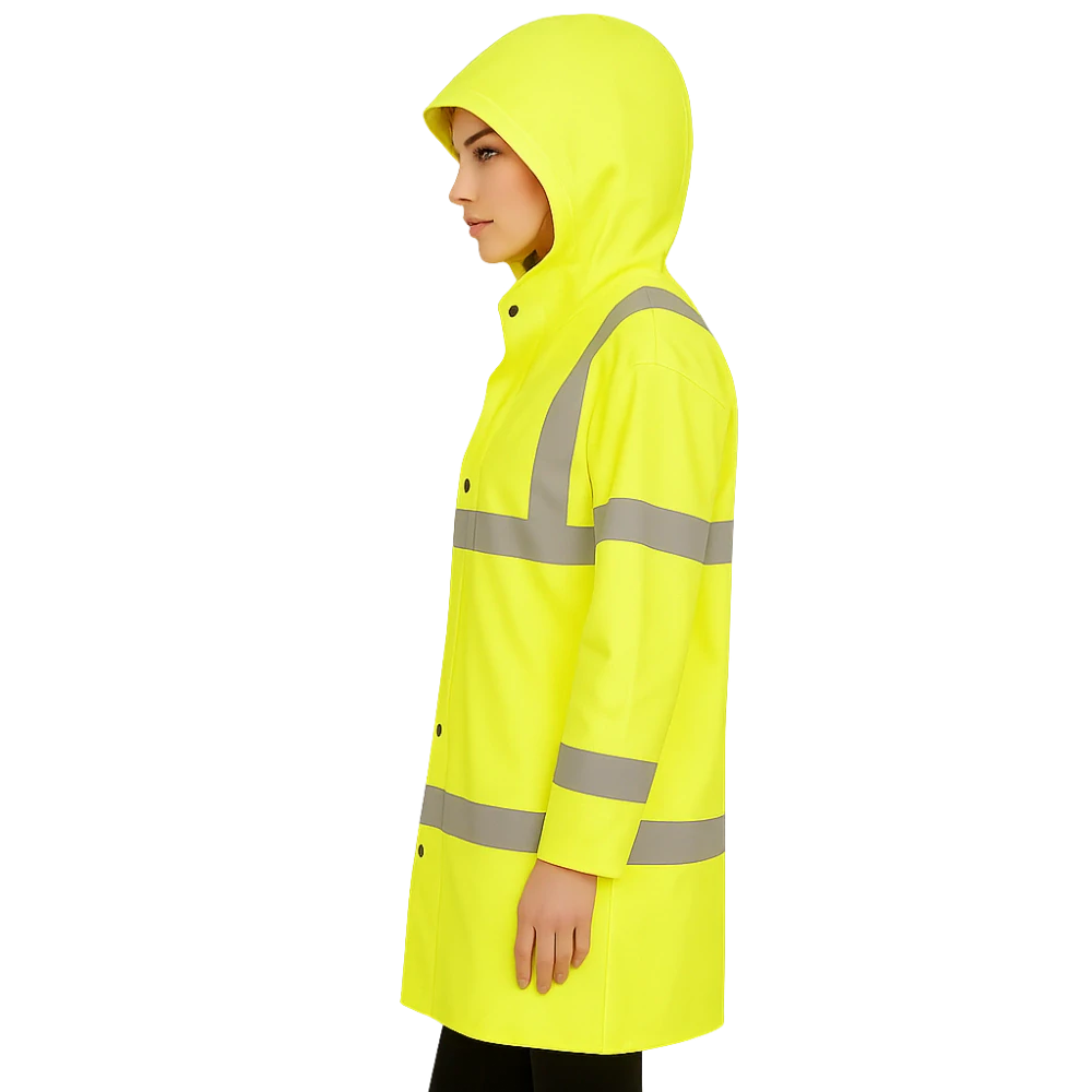 Madeva RAINCOT HI VIS nepremokavý plášť žltý
