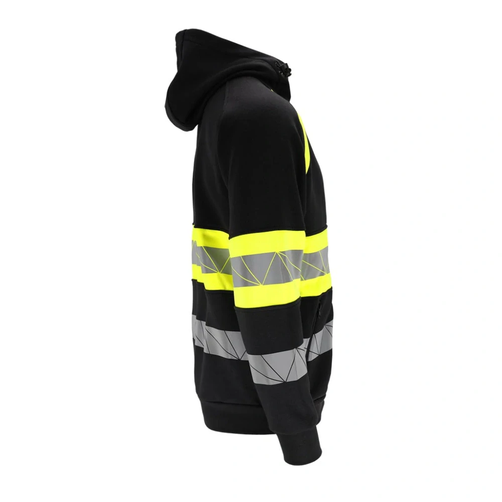 Leber&Hollman RAUTEX mikina HI-VIS Black/Yellov