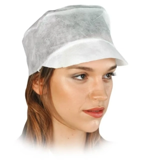 Reis CZA kuchárska čiapka biela 100 ks