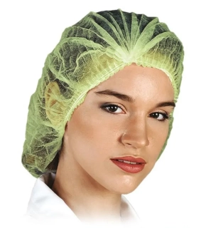 Reis CZE-CLIP Z jednorazová čiapka zelená 100 KS