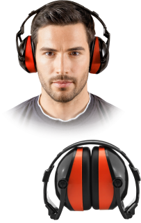 Reis OSC BC slúchadlá black/red