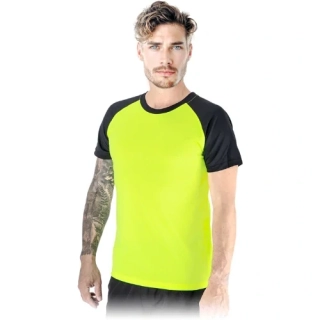 Reis BILBAO YB športové tričko žltá/čierna