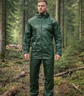 Polstar D240 GROSVENOR Rain nepremokavý set zelený