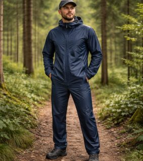 Polstar D240B GROSVENOR Rain nepremokavý set modrý