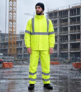 Madeva MONARTO HI VIS nepremokavý oblek žltý