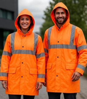 Madeva RAINCOT HI VIS nepromokavý plášť oranžový